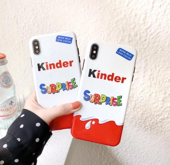 Hoesje voor iPhone Kinder surprise - Chocolade cadeau | bol.com