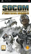 Sony SOCOM: U.S. Navy SEALs Fireteam Bravo 3, PSP, PlayStation Portable (PSP), Multiplayer modus, T (Tiener)