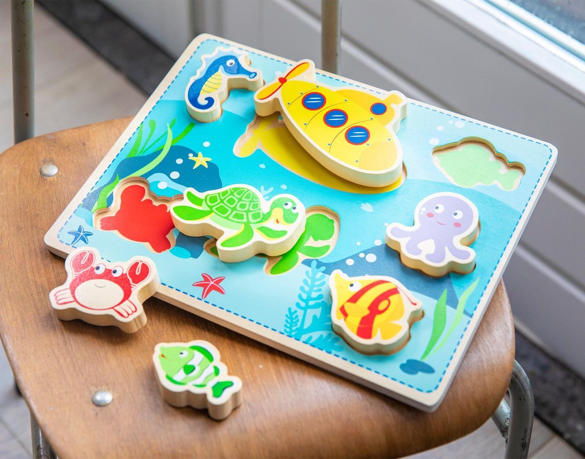 New Classic Toys - Vormenpuzzel — afbeelding 4
