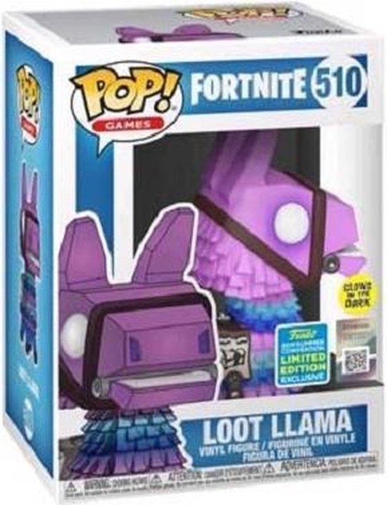 Funko Pop! Games: Fortnite - Loot Llama LE, Glows in the Dark | bol.com