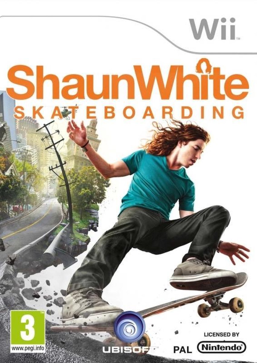 Shaun White Skateboarding Deleted Title / Wii