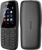 Nokia 106 Dual Sim Zwart (Engelstalig)