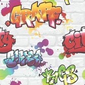 GRAFFITI BEHANG - Rasch Kids&Teens II