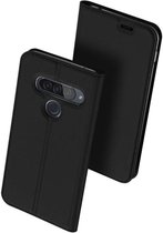 LG G8s ThinQ Wallet Case Slimline - Zwart