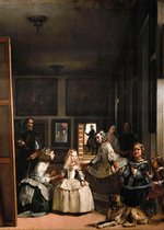 Affiche Las Meninas - Peinture Diego Velázquez - Grand 70x50 - Peinture - Baroque - Couleur - 'The Hofdames'