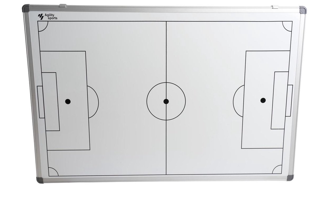 Agility Sports Coachbord voetbal - Tactiekbord 60x90 cm - Inclusief magneten