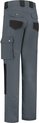 Yoworkwear Pantalon de travail enfant coton / polyester gris / noir taille 152