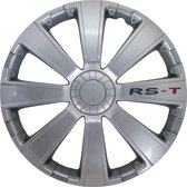 Autostyle Wieldoppen 13 inch RS-T Zilver - ABS