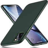 iPhone 11 Pro - Ultra dun & elegant telefoonhoesje - ESR – Liquid Shield – Donker Groen