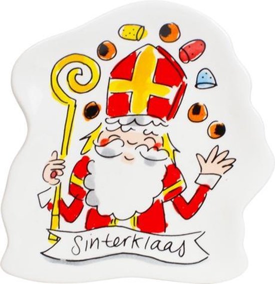 Blond Amterdam Sinterklaas - 3D bord - Ø 15 cm | bol.com