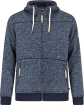 Life-Line Kumbati Heren Gevoerde Fleece Jas Blauw Melange - XXL