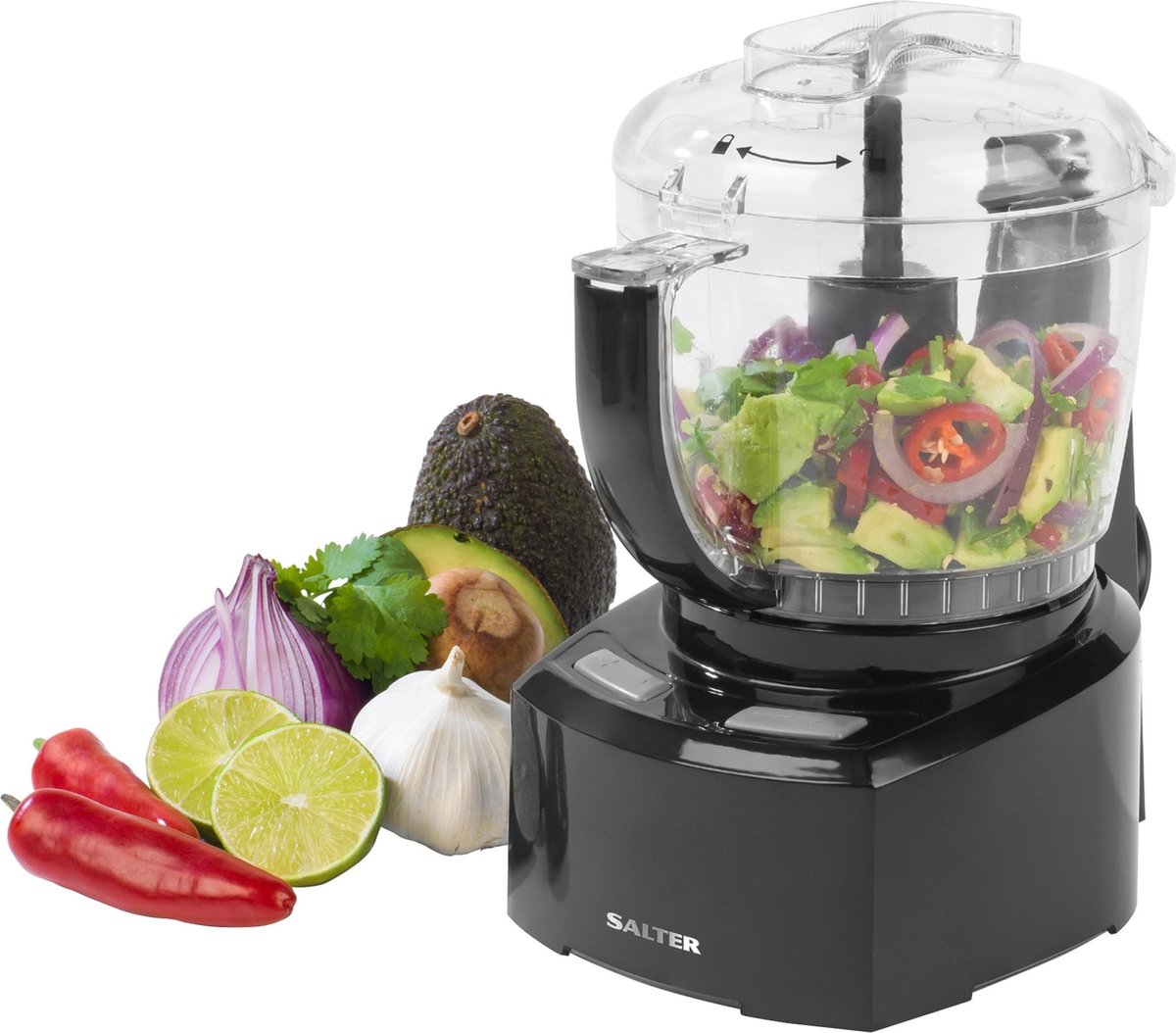 Robot Culinaire Mini Prep Pro Cuisinart - 900 Ml - Fonction Pulse - Hachoir Compact Pour Sauces, Pesto, Smoothies - Rose