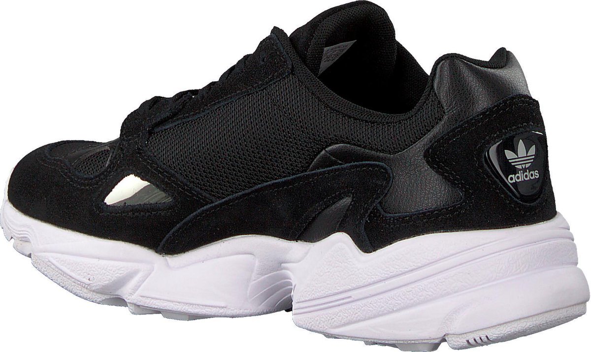 adidas Falcon Dames Sneakers - Core Black/Core Black/Ftwr White - Maat 37  1/3 | bol.com