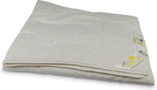 sleepling Dekbed, 200 x 200 cm, zomerdekbed, licht zomerdekbed, 200 x 200 cm, Made in EU, Ökotex 100, wasbaar op 60 graden, 100% katoen, satijn, basic 300