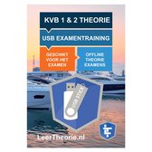 Vaarbewijs 1 en 2 – USB-Stick Pleziervaartbewijs Examentraining – 10 examens KVB 1 + 5 examens KVB 2 - Ontworpen voor het CBR KVB 1 en 2 Examen