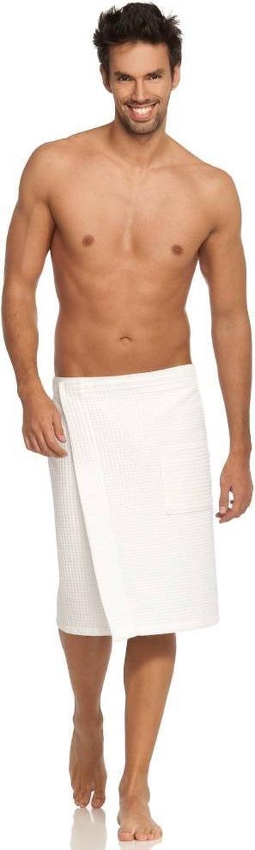 Vossen sauna kilt Will-L heren Wit