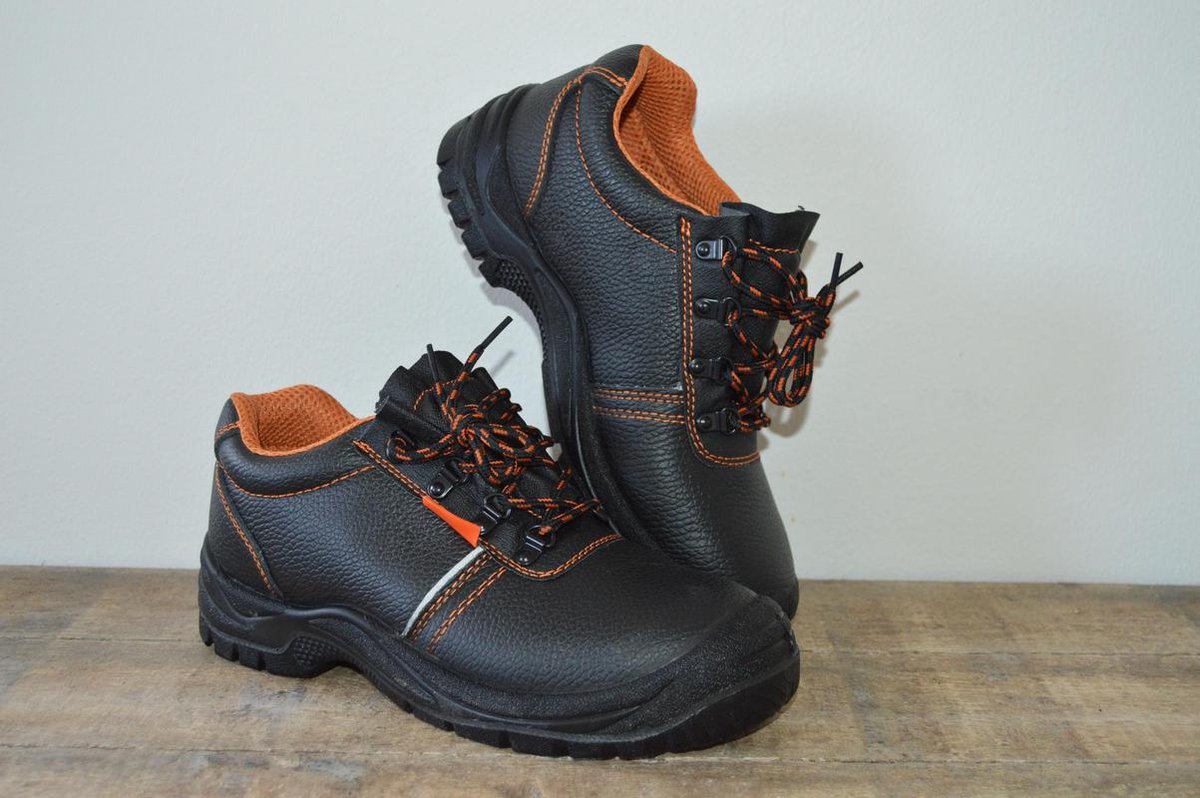 Rock Safety Shoes S1P Veiligheidsschoen / Werkschoen Heren zwart