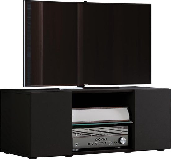 Vcm - meuble TV Lowina - noir mat | bol.com