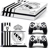 Real Madrid new - PS4 skin - 1 console en 2 controller stickers - geschikt voor Playstation 4