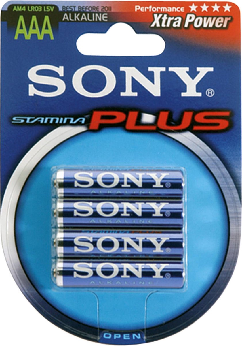 Sony Bat/Alk. Bt AAA 12X 4Pcs