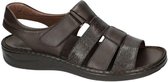 Fbaldassarri -Heren -  bruin donker - sandalen - maat 45