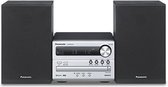 Panasonic SC-PM250EF-S home audio set Zwart, Zilver 20 W