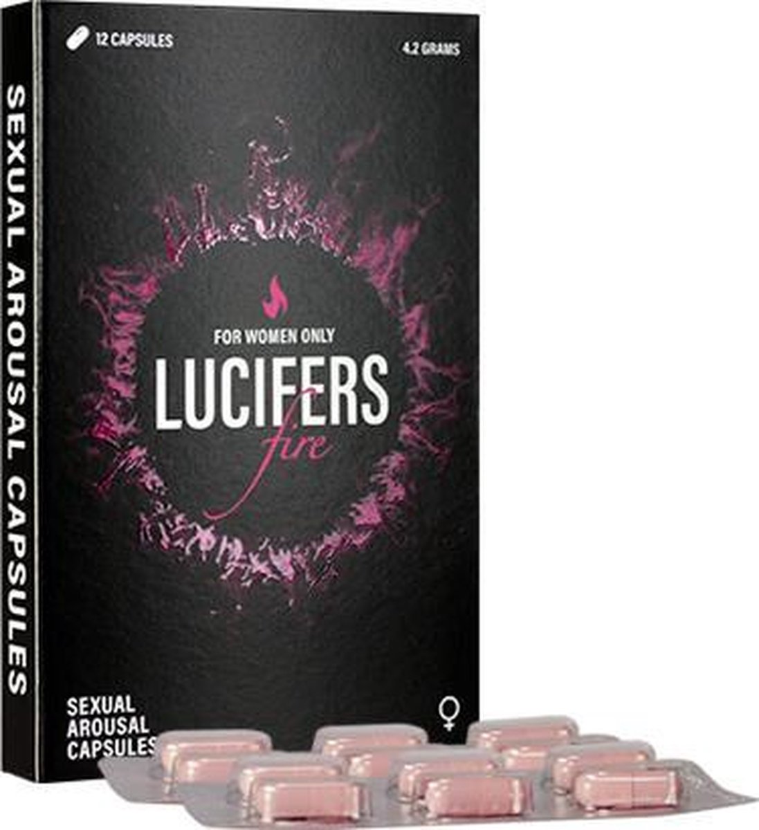 Goedkoopste Lucifers Fire - Sexual Arousal Capsules - Lustopwekker - 12 capsules