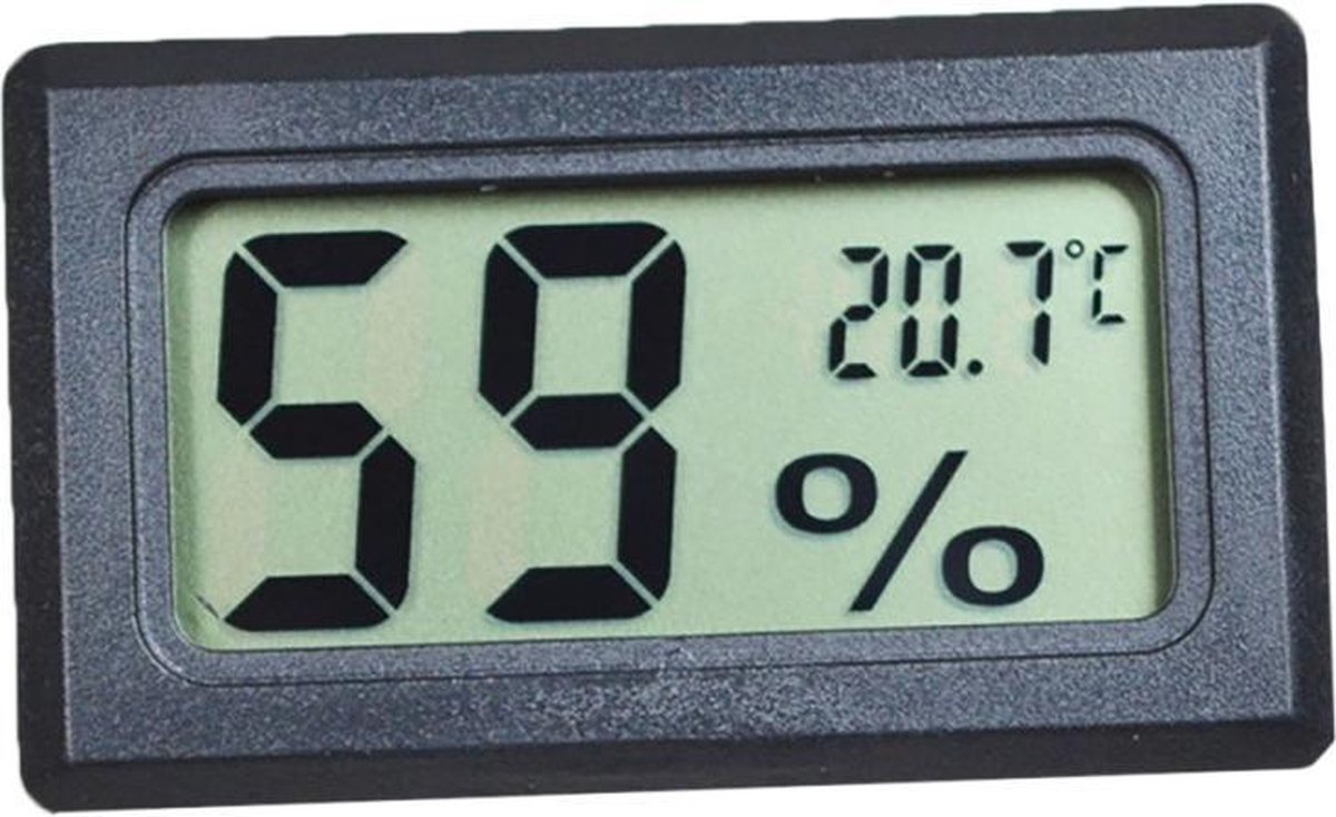 Trendfield Hygrometer en Thermometer 2 in 1 Luchtvochtigheidsmeter