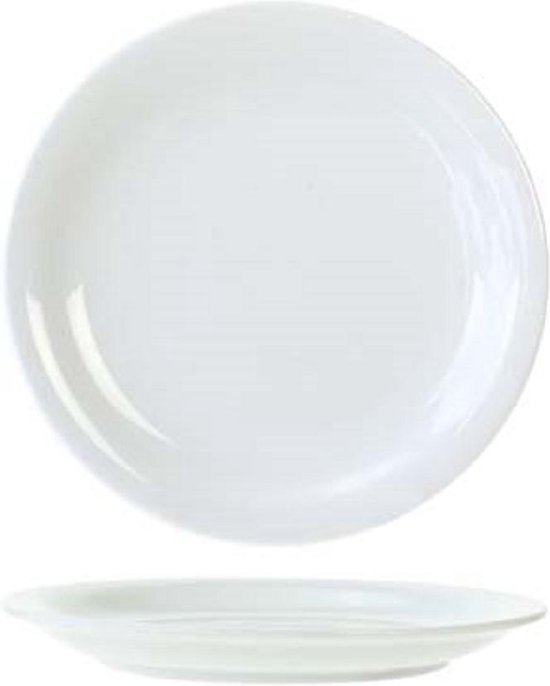 Cosy en Trendy Everyday White Dinerborden 23,5cm - Porselein - (Set van 6)  En... | bol.com