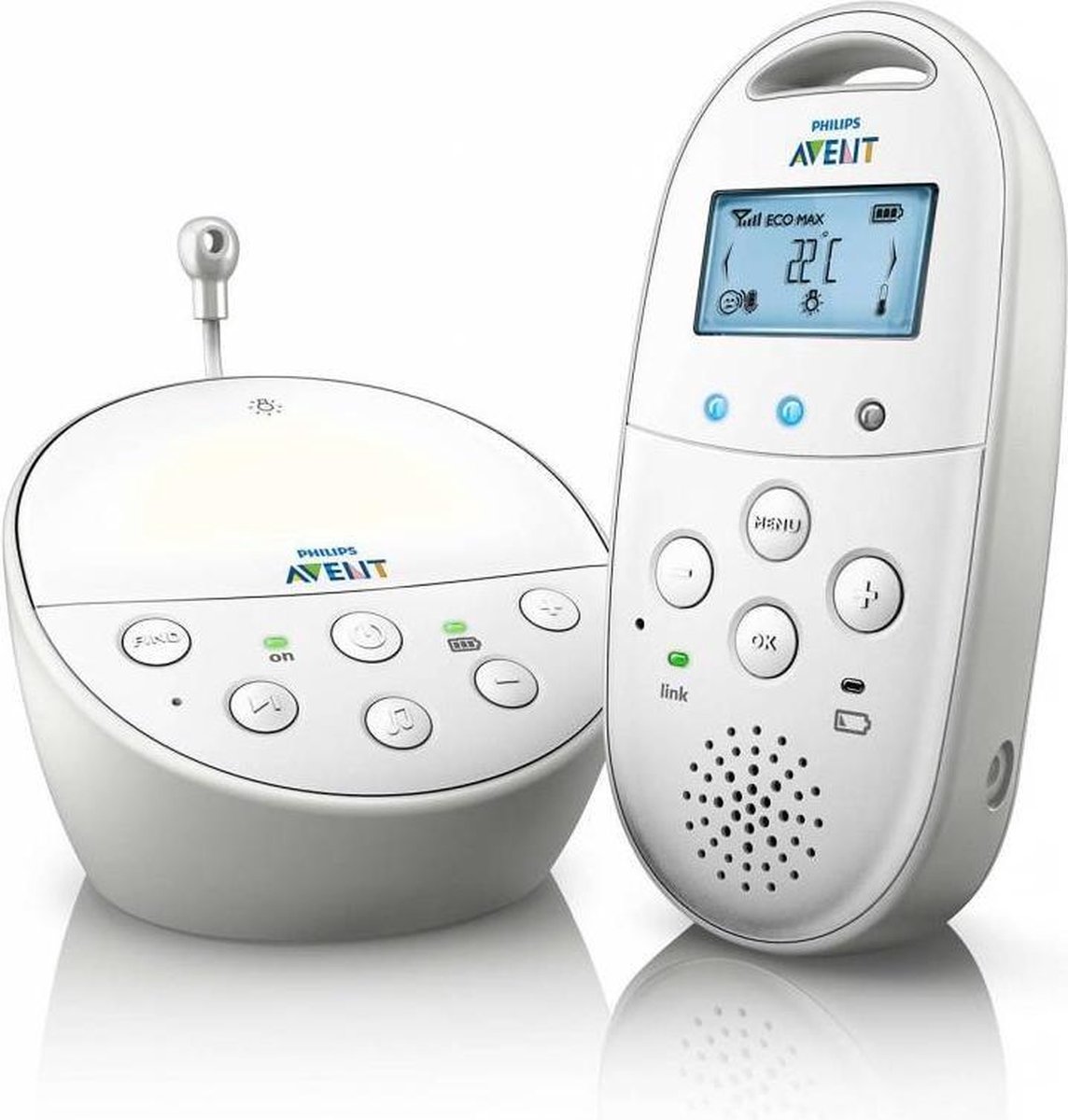 Philips Avent DECT-babyfoon SCD734/26