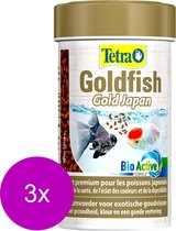 Tetra Aliments pour poissons Goldfish Gold Japan - Aliments pour poissons - 3 x 100 ml