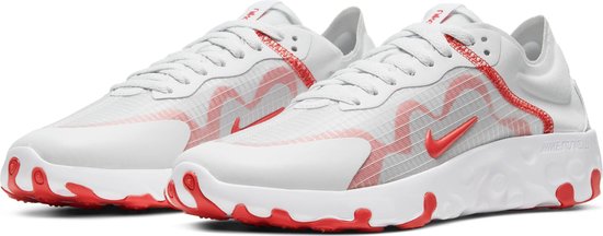 Het is goedkoop koel overdrijving Nike Renew Lucent Dames Sneakers - Photon Dust/Track Red-White-Grey Fog -  Maat 36.5 | bol.com
