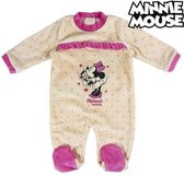 Baby Rompertje met Lange Mouwen Minnie Mouse 74620 Wit