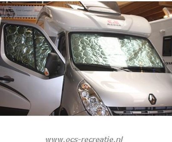 Foto: Isotherm gordijn renault trafic schuifdeur 2014 raamisolatie rechts 