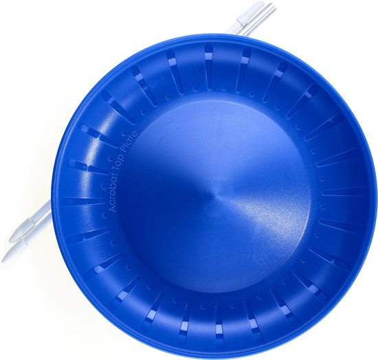 Planche d'équilibre Acrobat Avec Bâton 23,5 Cm Bleu