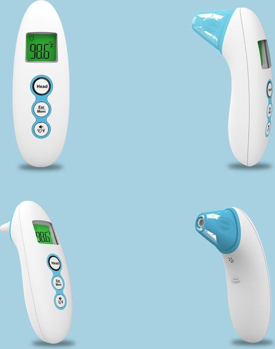 medischeDigitale contactloos infrarood thermometer voor volwassenen