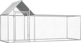 Kippenren 3x1x1,5 m gegalvaniseerd staal