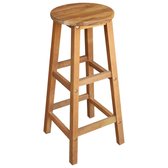 Barstoelen - Acaciahout - Bruin - 2 stuks