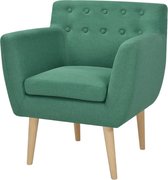 Fauteuil stof groen