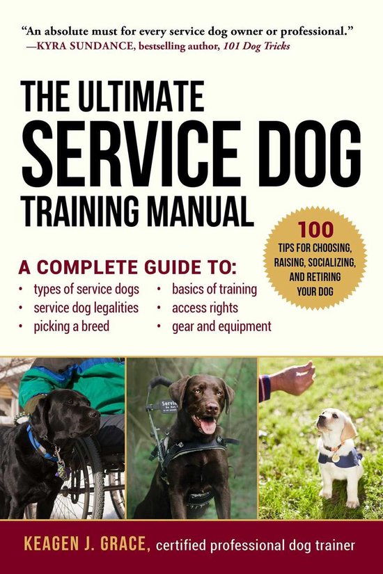 The Ultimate Service Dog Training Manual - cover