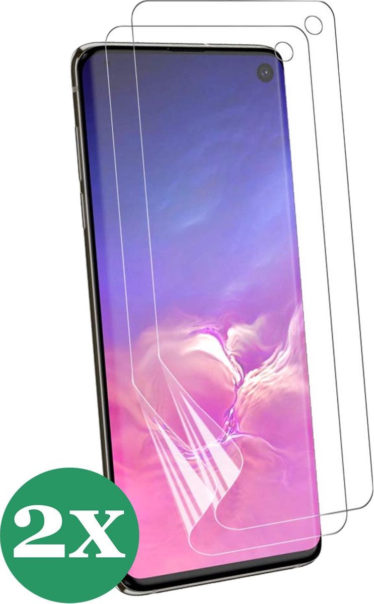 Screenprotector geschikt voor Samsung Galaxy S10e - Screen Protector - 2 Stuks