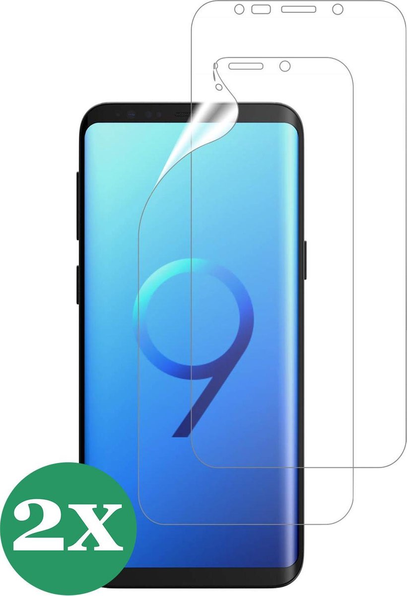 Screenprotector geschikt voor Samsung Galaxy S9 / S8 - Screen Protector - 2 Stuks