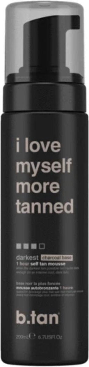 B.TAN - i love myself more tanned - zelfbruiningsmousse