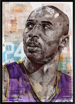 Kobe Bryant schilderij (reproductie) 51x71cm