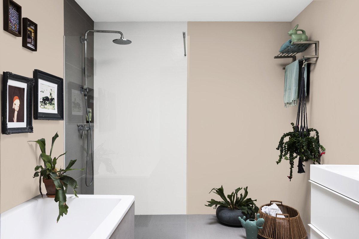 Flexa - Creations Muurverf Extra Mat - Urban Taupe - Mengverf - 5 L – foto 3