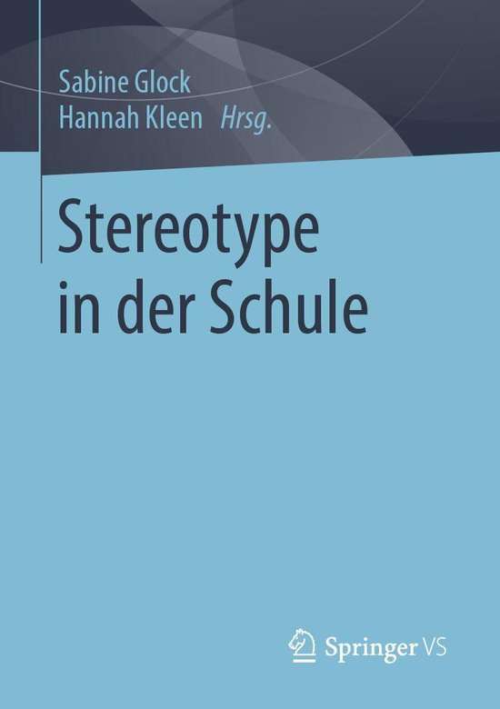 Education and Social Work (German Language) - Stereotype in  ... - cover