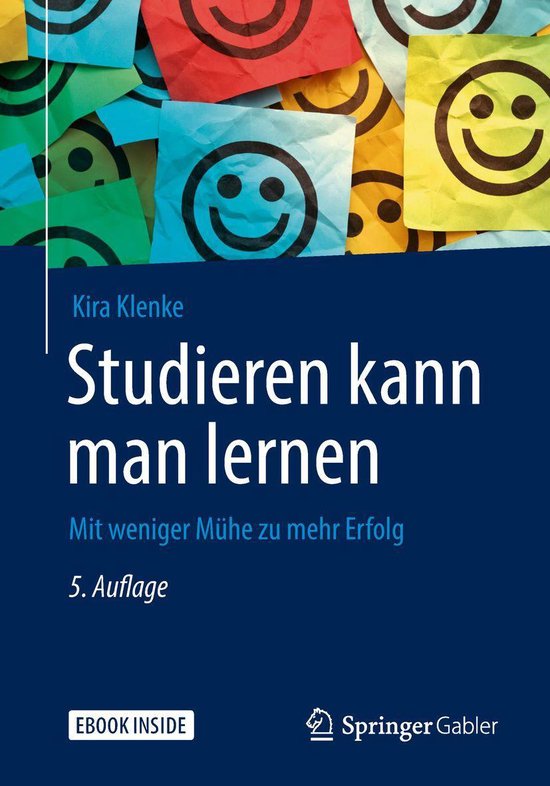 Studieren kann man lernen - cover