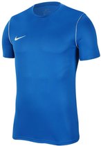 Nike Park 20 SS Sportshirt - Maat 140 - Unisex - blauw/ wit