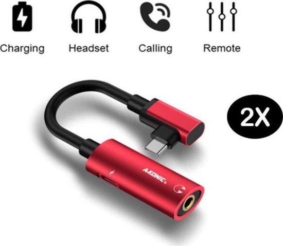 ACT USB-C Jack Audio Adapter | 3.5mm | DAC | Hi-Res Audio | Zwart ACT USB-C Jack Audio Adapter | 3.5mm | DAC | Hi-Res Audio | Zwart