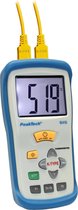 Peaktech 5115 - digitale thermometer - 2 kanaals - Type K -  (-50 ... + 1300 ° C)